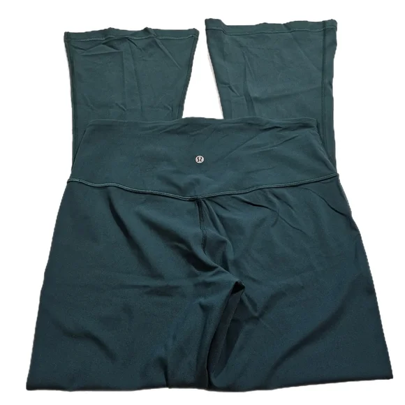Lululemon Align High-Rise Mini-Flare Pant 32" (Green Jasper) Size 12 - Picture 7 of 12